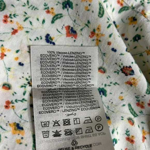 Selected Homme,men shirt L,XL,XXL.Short sleeve shirt, viscose Lenzing,travel NWT - Picture 8 of 9